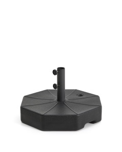 Baza pentru umbrela neagra din plastic Aimar Kave Home