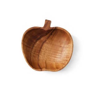 Bol maro din lemn 14 cm Acacia Apple HKliving