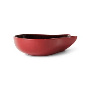 Bol multicolor din ceramica 11x17 cm Shell HKliving