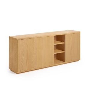 Bufet inferior maro din lemn 180 cm Abilen Kave Home