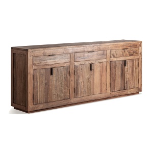Bufet inferior maro din lemn 225 cm Selby Vical Home
