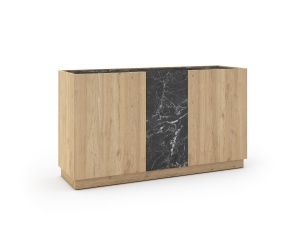 Bufet inferior maro/negru 180 cm Dione Quiet Object