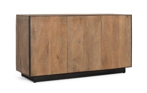 Bufet inferior maro/negru din lemn 150 cm Babil Giner y Colomer