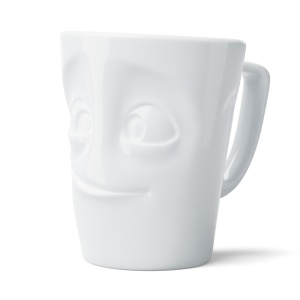 Cana alba din ceramica 500 ml Maximug Ready Tassen