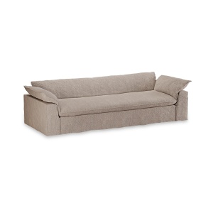 Canapea bej din textil 305 cm Nomad Sneak HKliving