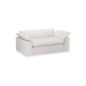 Canapea crem din textil 204 cm Nomad Boucle HKliving