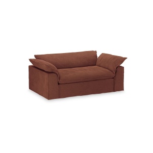 Canapea maro din catifea 204 cm Nomad Royal HKliving