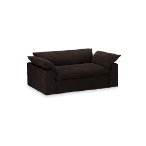 Canapea maro espresso din catifea 204 cm Nomad Royal HKliving