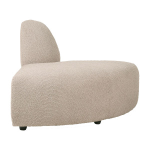 Canapea modulara grej din textil 94 cm Jax Angle HKliving