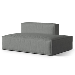 Canapea modulara gri din textil pentru 3 persoane Nuria R Structural Micadoni