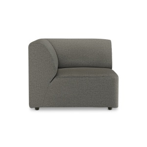 Canapea modulara verde army din bumbac 94 cm Jax Left HKliving