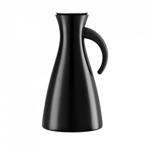 Carafa pentru cafea neagra din sticla si plastic 1 L Gemma Style Eva Solo
