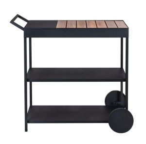 Carucior pentru exterior maro/negru din metal Miro Wenko