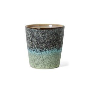Ceasca multicolora din ceramica 230 ml 70s Thicket HKliving