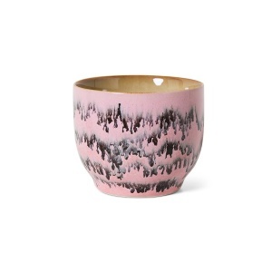 Ceasca multicolora din ceramica 250 ml 70s Bubble HKliving