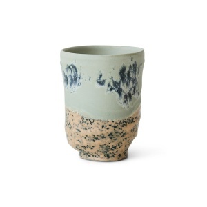 Ceasca multicolora din ceramica 7x9 cm Artist ceramics Fused Tide HKliving