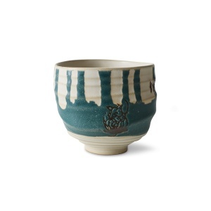 Ceasca multicolora din ceramica 8x8 cm Artist ceramics Dipped HKliving