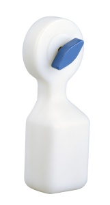 Cheie aerisire cu recipient pentru calorifer alb din plastic 12 ml Rika Wenko