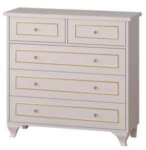 Comoda alba 90 cm Varia The Home Collection
