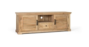 Comoda TV maro din lemn 170 cm Guess Giner y Colomer