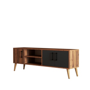 Comoda TV maro/gri antracit 150 cm Exxen The Home Collection