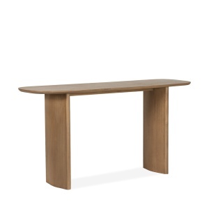 Consola din lemn maro 150 cm Yadiel Thai Natura