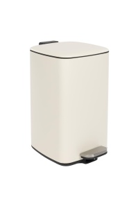 Cos de gunoi crem din metal 20 L Mark Zuiver