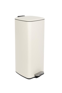 Cos de gunoi crem din metal 30 L Mark Zuiver
