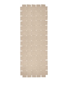 Covor bej din fibre naturale 80x200 cm Foundation Ferm Living