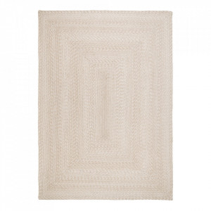 Covor bej nisipiu din fibre sintetice 140x200 cm Menorca House Nordic