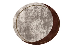 Covor gri din fibre sintetice 200x220 cm Noon Zuiver