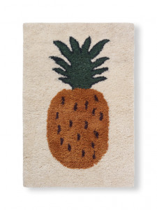 Covor multicolor din fibre naturale 80x120 cm Fruticana Pineapple Ferm Living