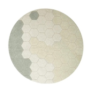 Covor pentru copii multicolor din bumbac 140 cm Honeycomb Sage Lorena Canals