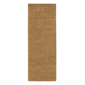 Covor pentru copii ocru/maro din fibre naturale 80x230 cm Mosaic Lorena Canals
