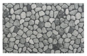 Covoras baie multicolor din plastic 50x80 cm Terrazzo Wenko