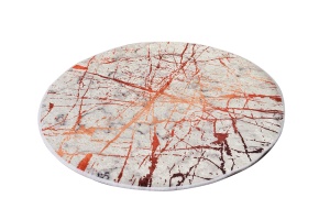 Covoras de baie multicolor din fibre sintetice 140 cm Shine The Home Collection