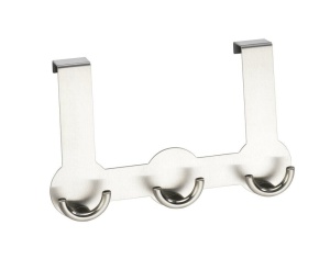 Cuier argintiu din metal Rondo L Wenko