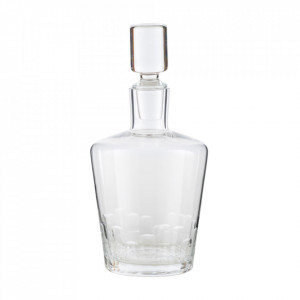 Decantor cu dop transparent din sticla 13x26 cm Lord Byron LifeStyle Home Collection
