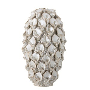 Decoratiune alba din ceramica 34 cm Glenda Bloomingville