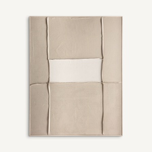 Decoratiune de perete maro din textil 140x180 cm Cory Vical Home