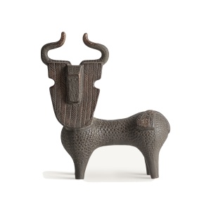 Decoratiune maro din ceramica 40 cm Izaro Vical Home