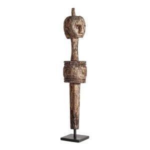 Decoratiune maro din lemn 95 cm Laye Vical Home