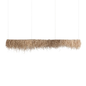 Decoratiune suspendabila maro din fibre naturale 60 cm Cella Vical Home