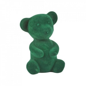 Decoratiune verde din dolomita 13 cm Bear Bahne