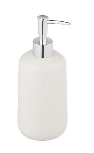 Dispenser sapun lichid alb din ceramica 500 ml Olinda Wenko