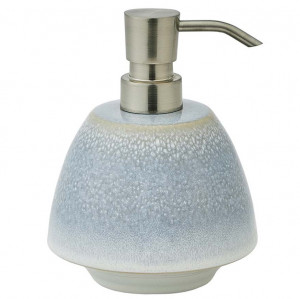 Dispenser sapun lichid albastru din ceramica 11x14 cm Figo Aquanova