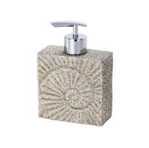 Dispenser sapun lichid bej din polirasina 230 ml Fossil Wenko