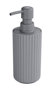 Dispenser sapun lichid gri din plastic 280 ml Minas Wenko
