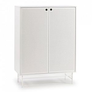 Dulap alb din metal 130 cm Punto Teulat