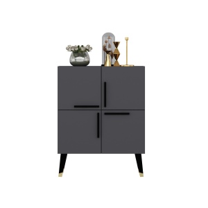Dulap gri antracit 90 cm Makro The Home Collection
